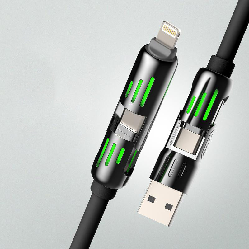 NIXEVO™ ULTRACHARGE 4 IN 1 240W FAST CHARGING CABLE 1M2