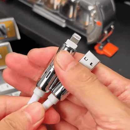 NIXEVO™ ULTRACHARGE 4 IN 1 240W FAST CHARGING CABLE 1M2