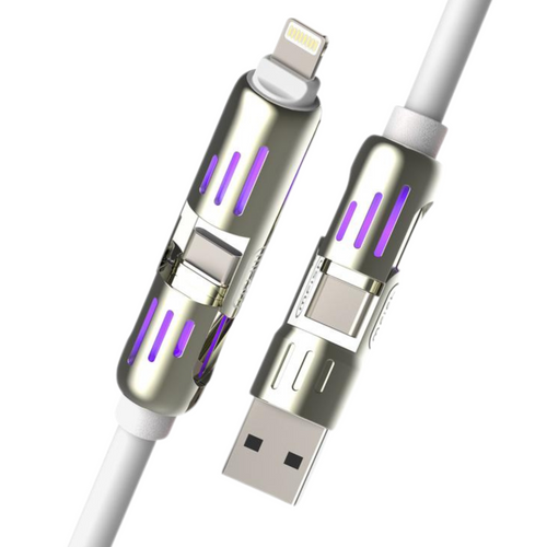 NIXEVO™ ULTRACHARGE 4 IN 1 240W FAST CHARGING CABLE 1M2