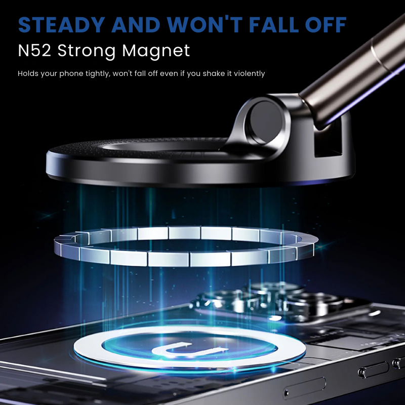 NIXEVO™ MAGVAC 360 DUAL LOCK PHONE HOLDER NXV06